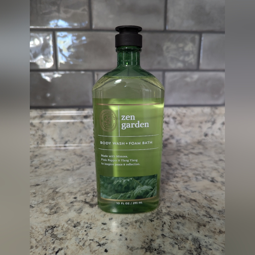 B&BW Body wash & Foaming bath "Zen Garden" Pink pepper and Ylang Ylang scent